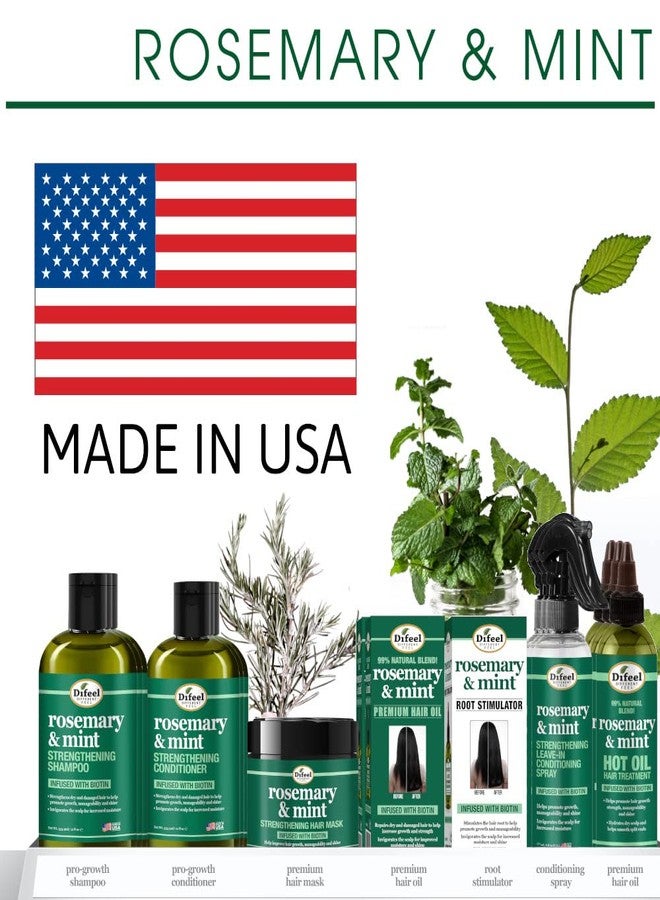 Difeel Rosemary and Mint Root Stimulator with Biotin 2.5 oz. (Pack of 3) - Scalp Treatment for Hair Growth - Image 5